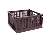 HAY Colour Crate L Square 42x42 cm Bordeaux