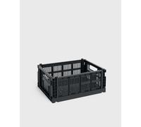 HAY Cesta Colour Crate M 26.5x34.5 cm Charcoal