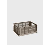 HAY Cesta Colour Crate M 26.5x34.5 cm Warm grey
