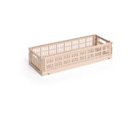 HAY Colour Crate Mini Oblong 13x34.5 cm Powder