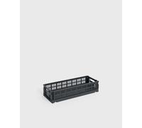 HAY Colour Crate Mini Oblong men Home deco black tamaño: ONE SIZE