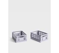 HAY Colour Crate Mini Set of 2 men Home deco purple tamaño: ONE SIZE
