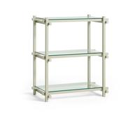 HAY Estantería Woody Column Haya-clear glass. bajo