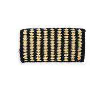 HAY Felpudo Coco Stripe Wide Black-white