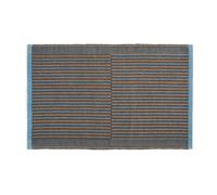 HAY Felpudo Tapis 60x95 cm Chestnut-blue