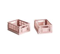 HAY HAY Colour Crate Mini 2-pack 13x17 cm Blush