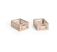 HAY HAY Colour Crate Mini 2-pack 13x17 cm Powder