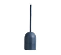 HAY Lámpara colgante Common Pendant Cord set Ø12 cm Anthracite blue