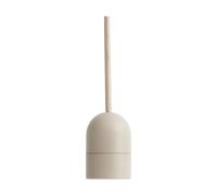 HAY Lámpara colgante Common Pendant Cord set Ø12 cm Beton grey