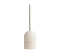 HAY Lámpara colgante Common Pendant Cord set Ø12 cm Clay white