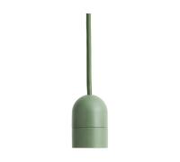 HAY Lámpara colgante Common Pendant Cord set Ø12 cm Garden green