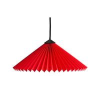 HAY Lámpara colgante Matin Pendant 30x30 cm Bright red