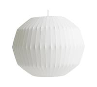 HAY Lámpara colgante Nelson Bubble Angled sphere L Off white