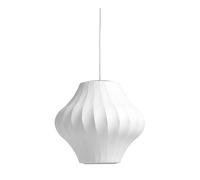 HAY Lámpara colgante Nelson Bubble Pear crisscross S Off white
