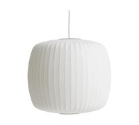 HAY Lámpara colgante Nelson Bubble Roll M Off white