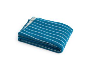 HAY Manta Outdoor Market Blue-beige. 130x180 cm
