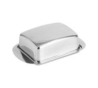 HAY Mantequillera Essential Steel Acero inoxidable. 10x17 cm