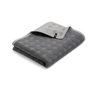 HAY Mega Dot colcha organic 235x245 cm Dark grey