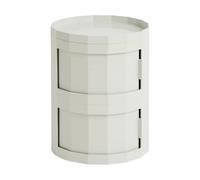 HAY Mesa auxiliar Facet Cabinet 20 Misty grey