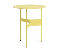 HAY Mesa auxiliar Shim coffee table Ø45 cm Custard