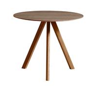 HAY Mesa de comedor CPH20 2.0. Ø90 cm Nogal lacado