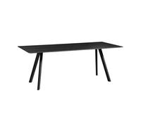 HAY Mesa de comedor CPH30 2.0. 90x200 cm Negro-chapa de roble lacada en negro