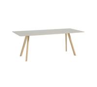 HAY Mesa de comedor CPH30 2.0. 90x200 cm Off white linoleum-roble lacado