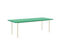 HAY Mesa de comedor Two-Colour 90x240 cm Ivory-green mint