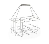 HAY Organizador de botellas Outdoor Market Acero inoxidable. 6 botellas
