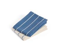 HAY Paño de cocina Outdoor Market Blue-beige. 2-pack