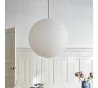HAY Pantalla de lámpara Paper Shade, Ø 50 cm, blanca - sin juego de cables