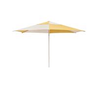 HAY Parasol Terrazza Hexagon Blanco roto-ocre