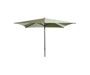 HAY Parasol Terrazza Square Verde-verde oscuro