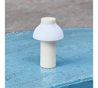 HAY PC Lámpara de mesa LED portátil batería recargable, blanco crema