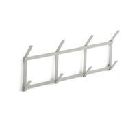 HAY Perchero con pomos Tape Small metallic grey