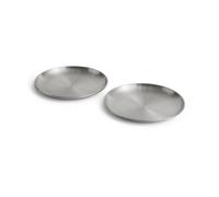HAY Plato Outdoor Market Acero inoxidable. Ø26 cm. 2-pack