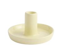 HAY Portavelas Disc Lime white. Ø7x4 cm