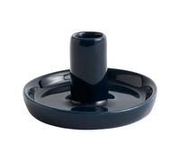HAY Portavelas Disc Midnight blue. Ø7x4 cm