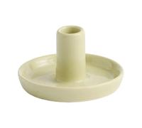 HAY Portavelas Disc Soft pistachio. Ø7x4 cm