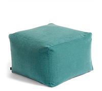 HAY Pouf, algodón, Verde, Altura: 40 cm, Profundidad, Longitud: 59 cm