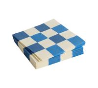 HAY Servilleta Pattern Dinner Check 40x40 cm. set de 20 Off white-blues M