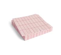 HAY Servilletas Pattern Dinner 40x40 cm. 20-pack Light pink-red grid