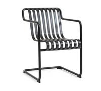 HAY Silla con brazos Palissade Cantilever Dining Antracita