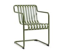 HAY Silla con brazos Palissade Cantilever Dining Oliva
