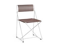 HAY Silla X-Line Indoor Outdoor Rojo hierro-galvanizado en caliente