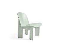 HAY Sillón lounge Chisel Haya lacada color eucalipto
