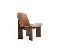 HAY Sillón lounge Chisel Nogal lacado