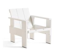 HAY Sillón lounge Crate de pino lacado Blanco