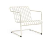HAY Sillón lounge Palissade Cantilever Low Blanco crema
