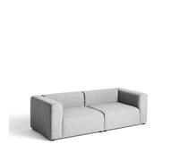 HAY Sofá de 2.5 plazas Mags tejido Hallingdal 130 light grey